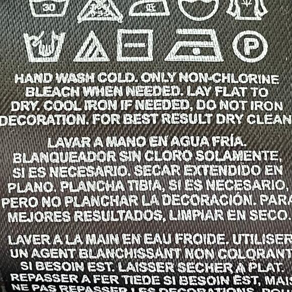 Guess Black Velvet Burnout Top Sz L Leopard Whimsigoth Fairy Grunge Romantic - Picture 10 of 10